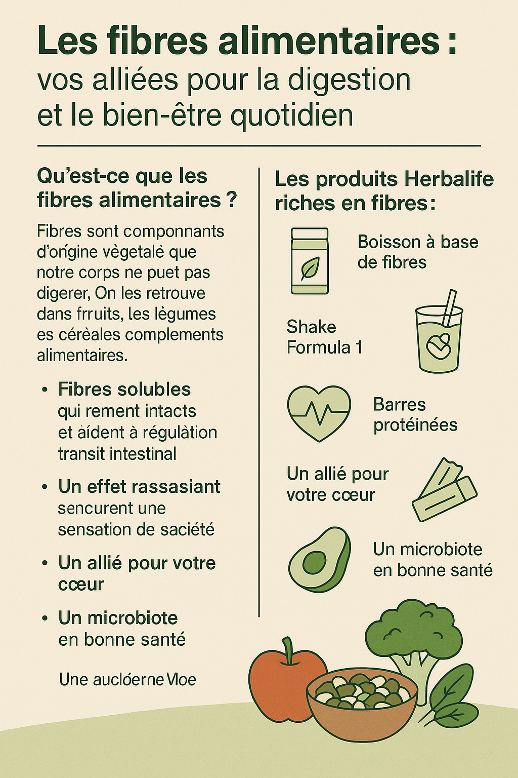 Les fibres alimentaires : vos alliées pour la digestion et le bien-être quotidien