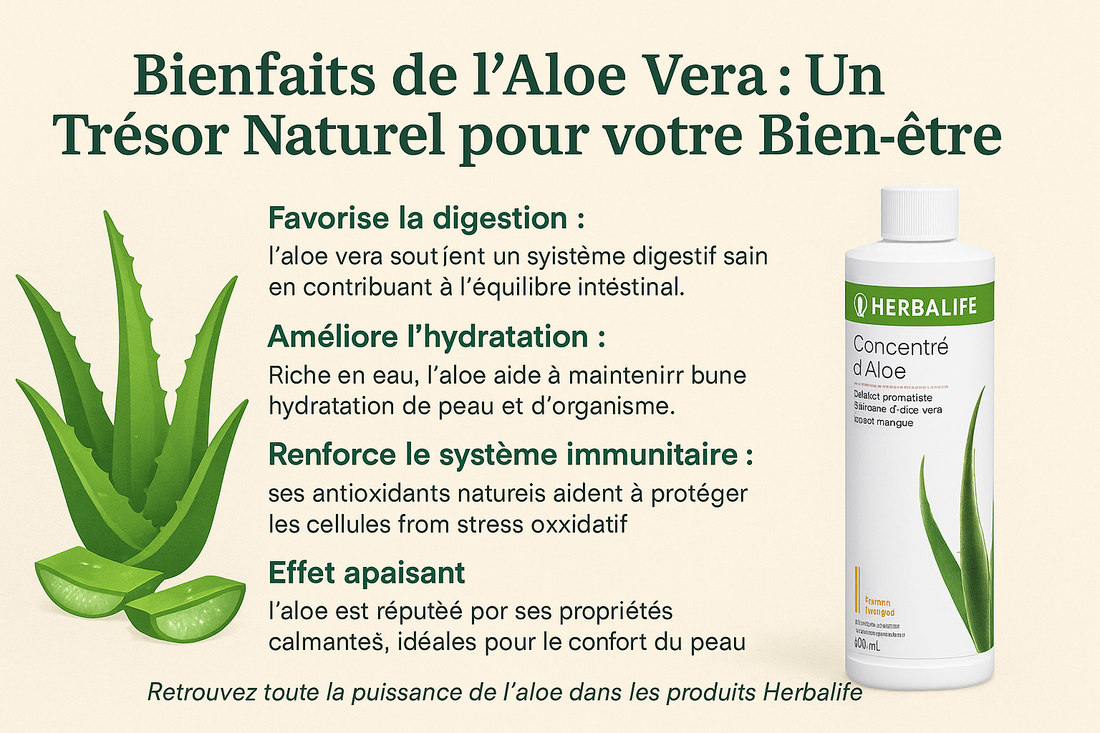 Bienfaits de l'Aloe Vera : Un Trésor Naturel pour votre Bien-être